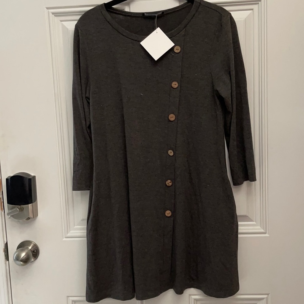 Shop Basic Top, small, gray